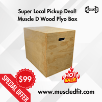 Thumbnail for Muscle D Plyo Box(L x W x H: 30