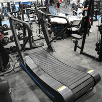 Thumbnail for Commercial Self Powered Curve Treadmill - Muscle D Fitness - Standalone