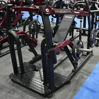 Thumbnail for Pro Strength Incline Chest / Shoulder Press - Muscle D Fitness - Adjustable - Plate Loaded - Pec Delt Training