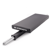 Thumbnail for BC Strength Rotisserie Bar hip thrust bar with integrated back pad and rotating sleeves