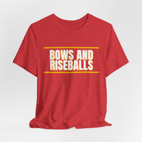 Thumbnail for Bows And Riseballs — Softball T-Shirt