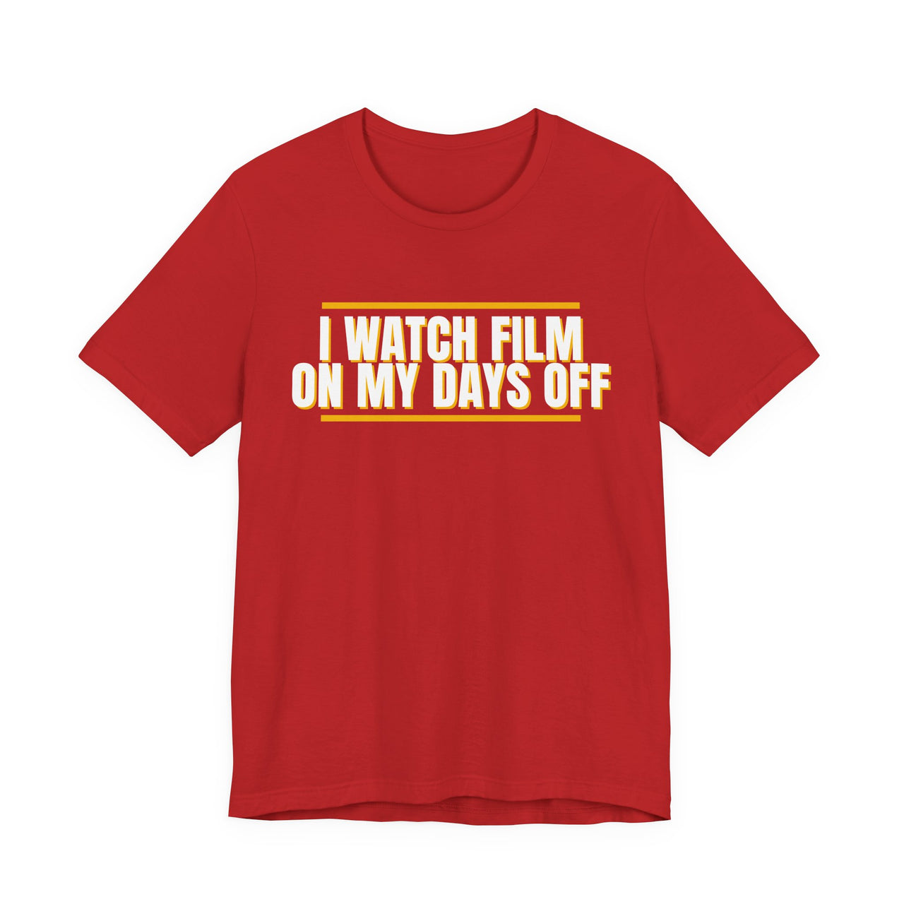 I Watch Film On My Days Off — Basketball T-Shirt