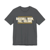 Thumbnail for Baseball Mom, Full Volume — Baseball T-Shirt