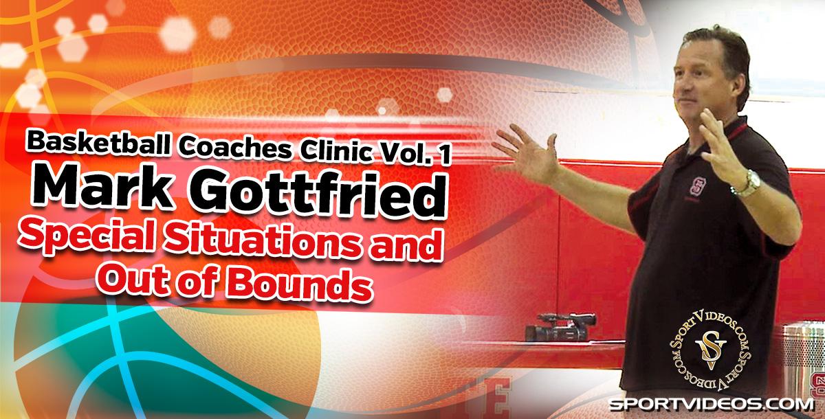 Basketball Coaches Clinic, Vol. 1 - Special Situations and Out of Bounds Plays featuring Coach Mark Gottfried
