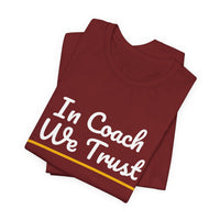 Thumbnail for In Coach We Trust — Football T-Shirt