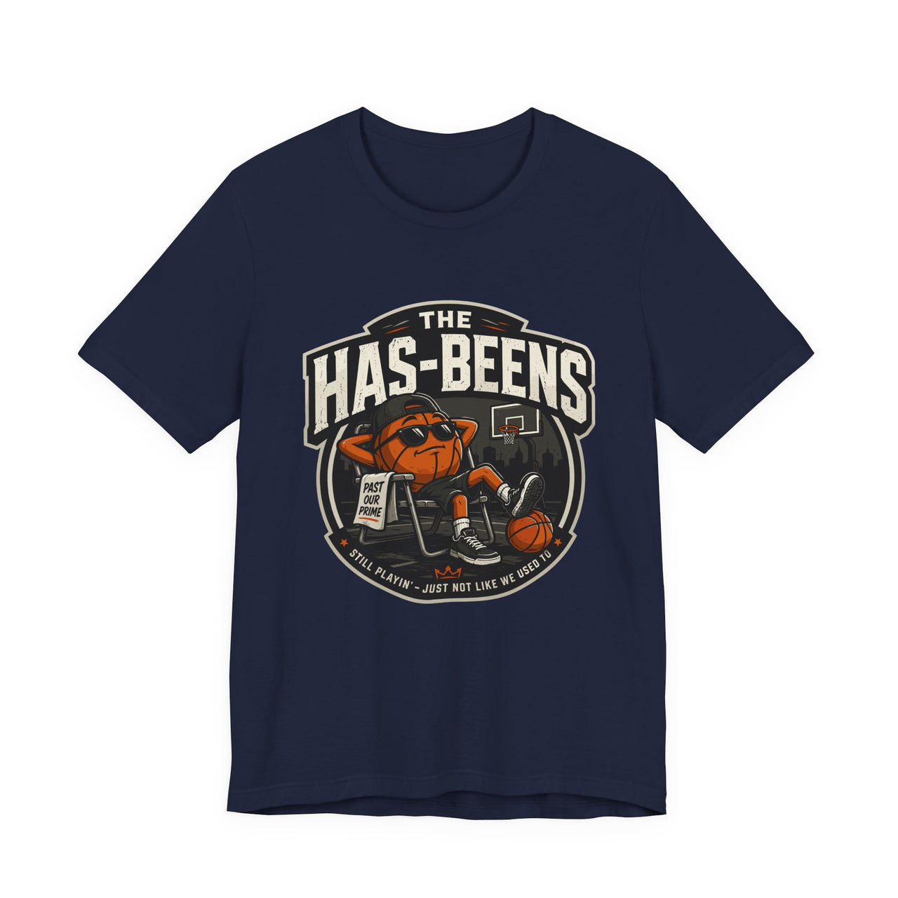 The Has-Beens — Basketball T-Shirt
