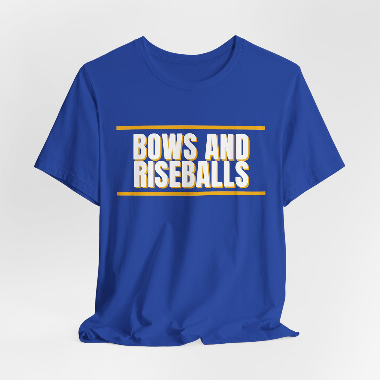 Bows And Riseballs — Softball T-Shirt