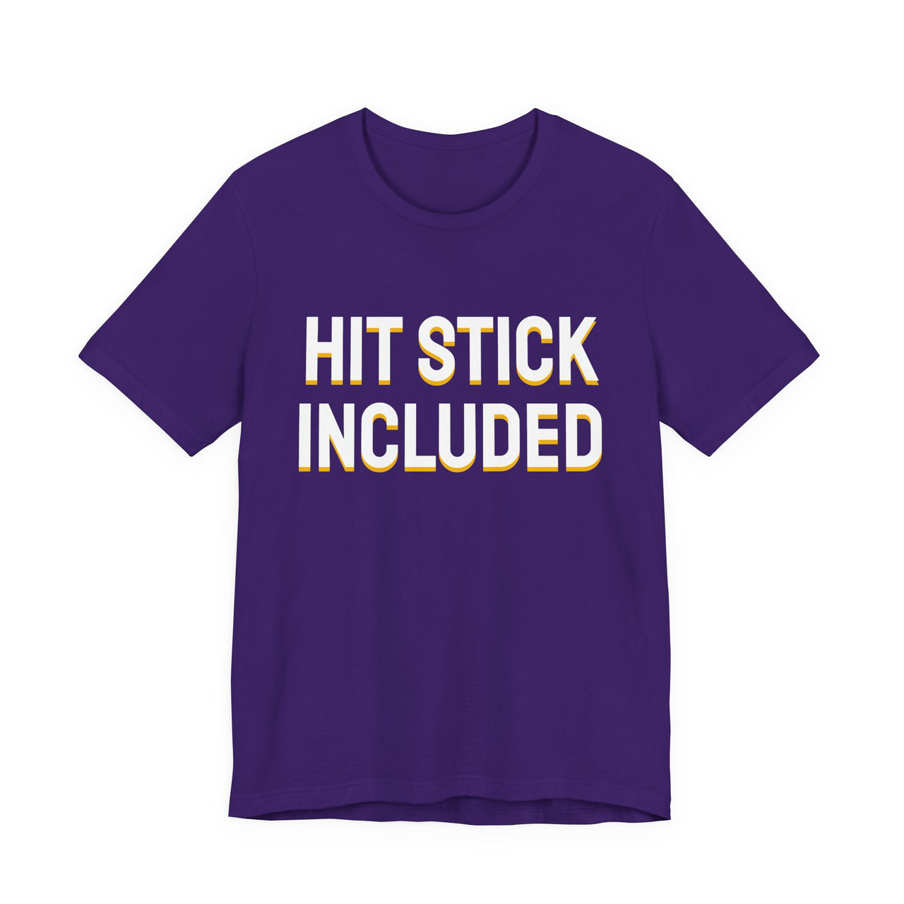 Hit Stick Included — Football T-Shirt
