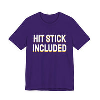 Thumbnail for Hit Stick Included — Football T-Shirt