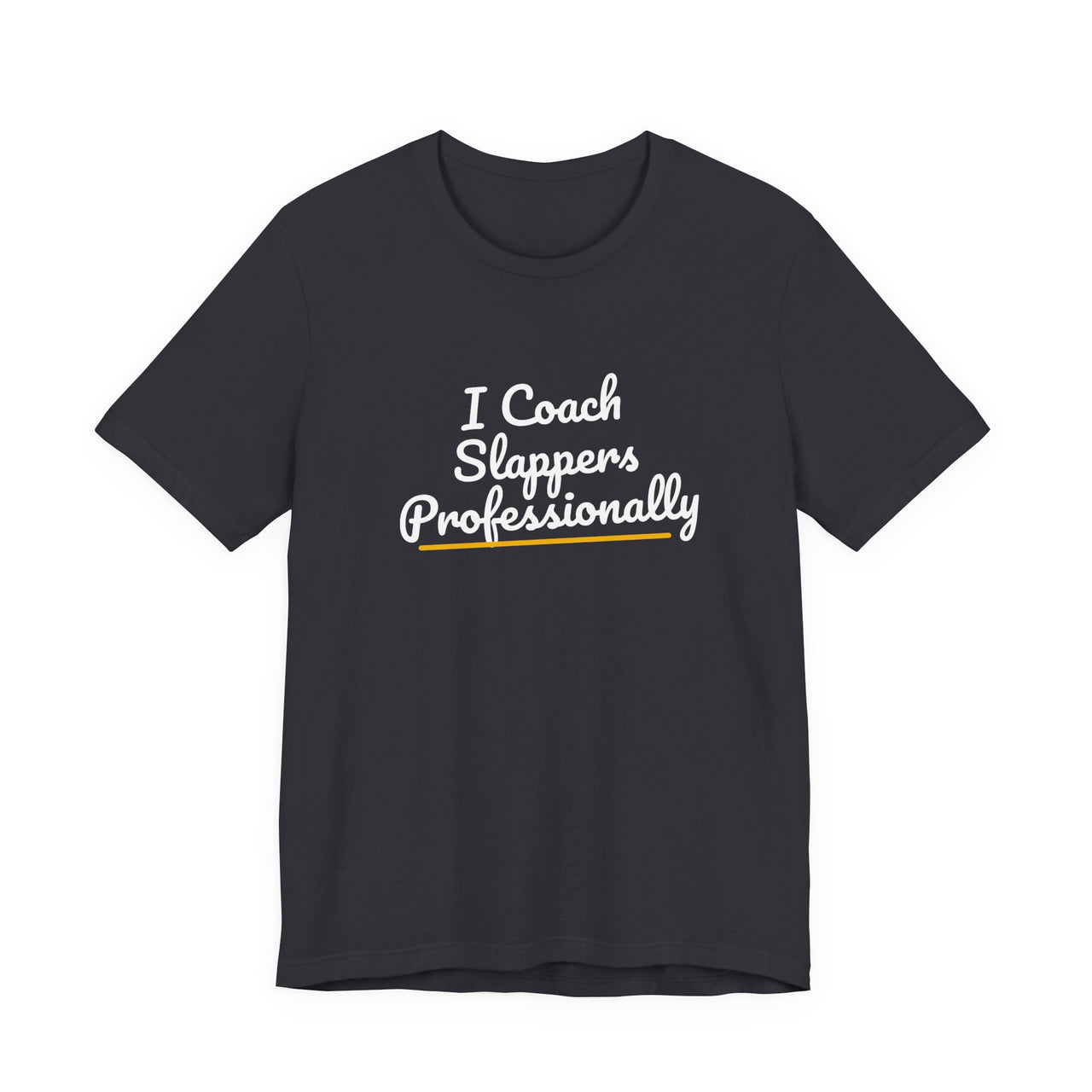 I Coach Slappers Professionally — Softball T-Shirt