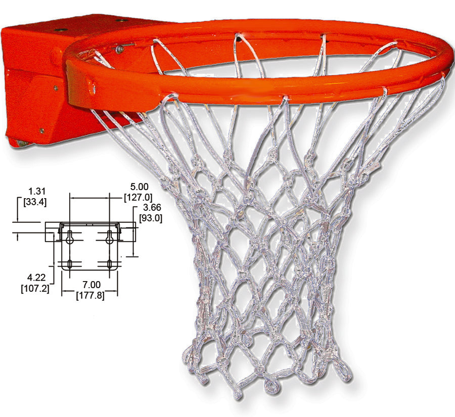 Master Professional Breakaway Rim with Tube Tie Net attachment – HoopsKing