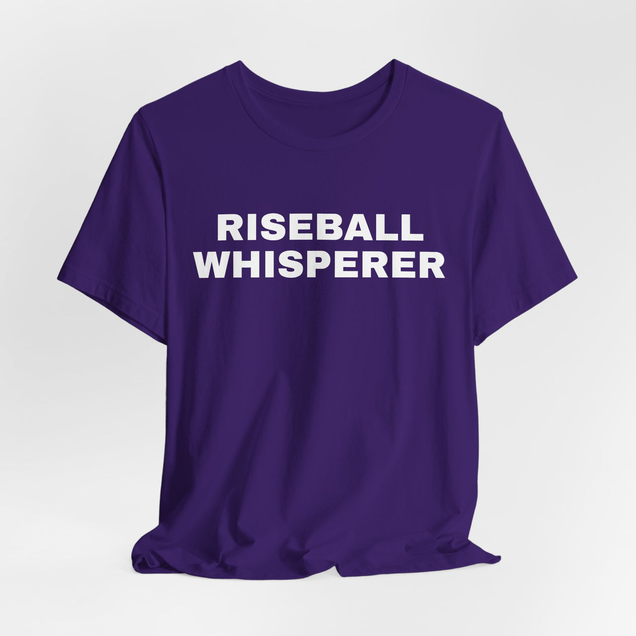 Riseball Whisperer — Softball T-Shirt