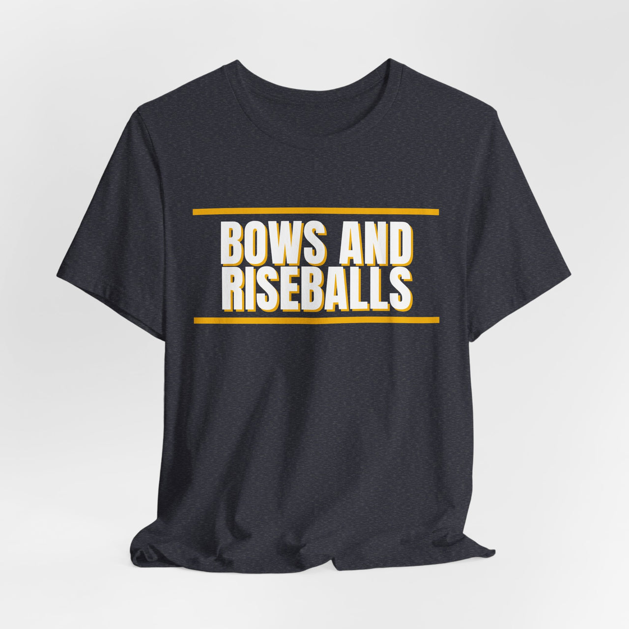 Bows And Riseballs — Softball T-Shirt