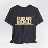 Thumbnail for Bows And Riseballs — Softball T-Shirt