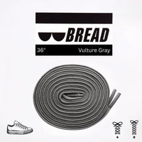Thumbnail for Bread No-Tie Elastic Shoelaces – Vulture Gray