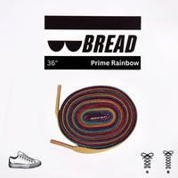 Thumbnail for Bread No-Tie Elastic Shoelaces – Prime Rainbow