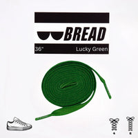 Thumbnail for Bread No-Tie Elastic Shoelaces – Lucky Green