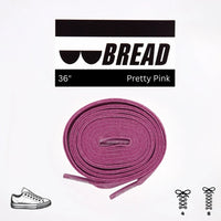 Thumbnail for Bread No-Tie Elastic Shoelaces – Pretty Pink