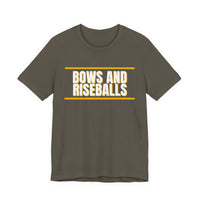 Thumbnail for Bows And Riseballs — Softball T-Shirt