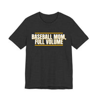 Thumbnail for Baseball Mom, Full Volume — Baseball T-Shirt