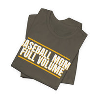 Thumbnail for Baseball Mom, Full Volume — Baseball T-Shirt