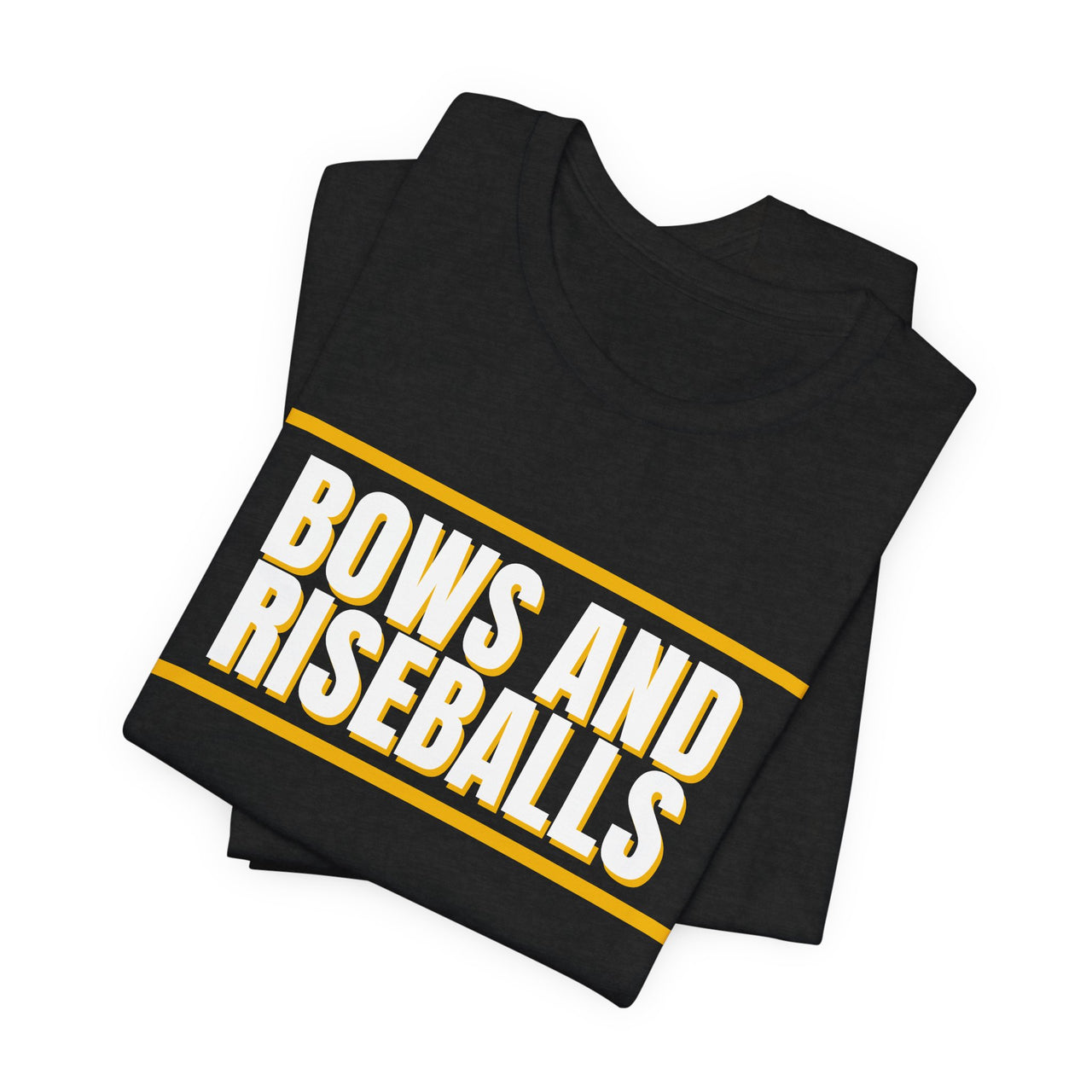 Bows And Riseballs — Softball T-Shirt