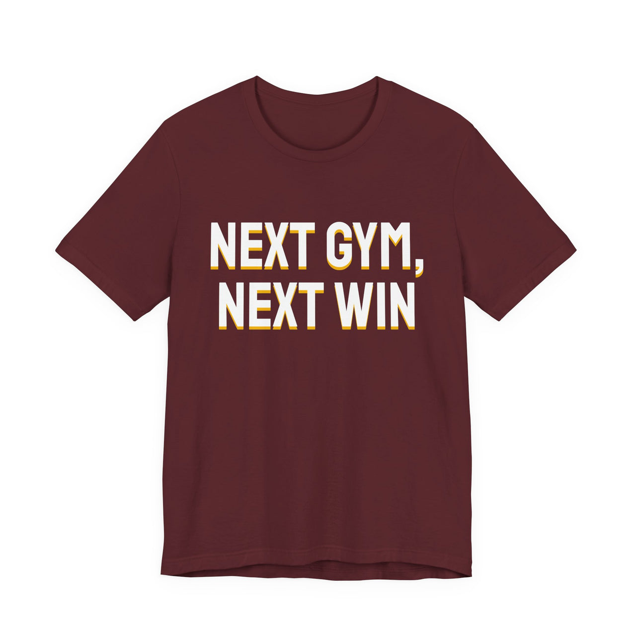 Next Gym, Next Win — Basketball T-Shirt