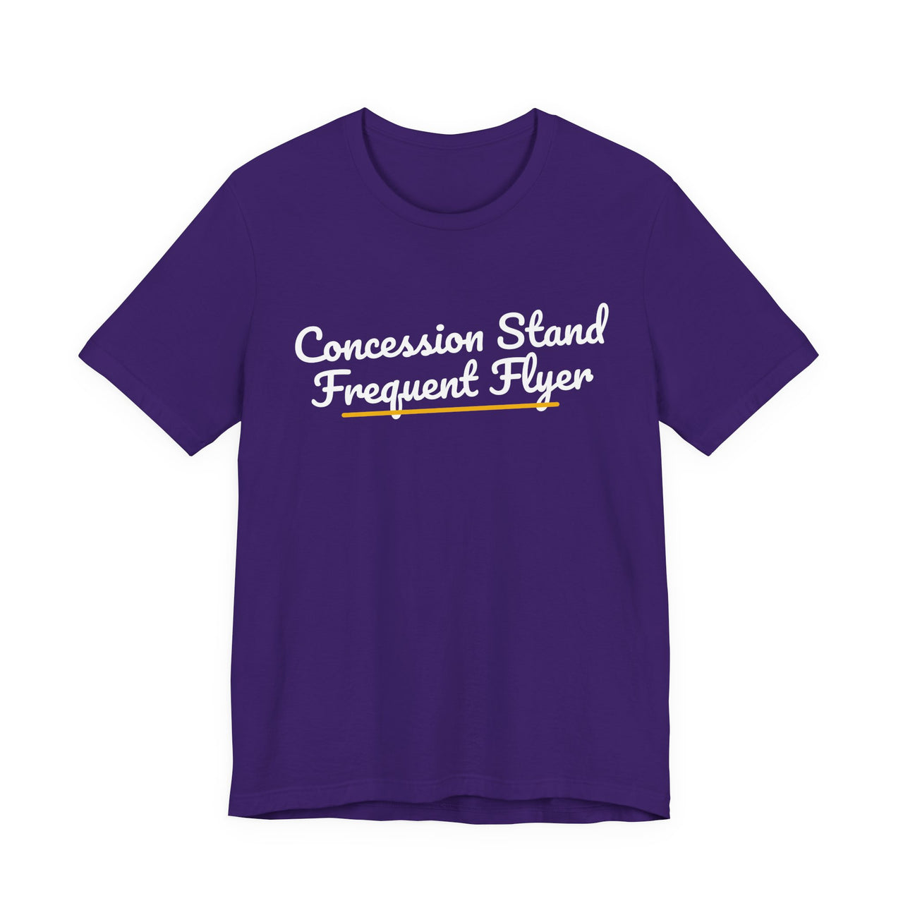 Concession Stand Frequent Flyer — Football T-Shirt