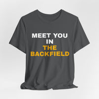 Thumbnail for Meet You In The Backfield — Football T-Shirt