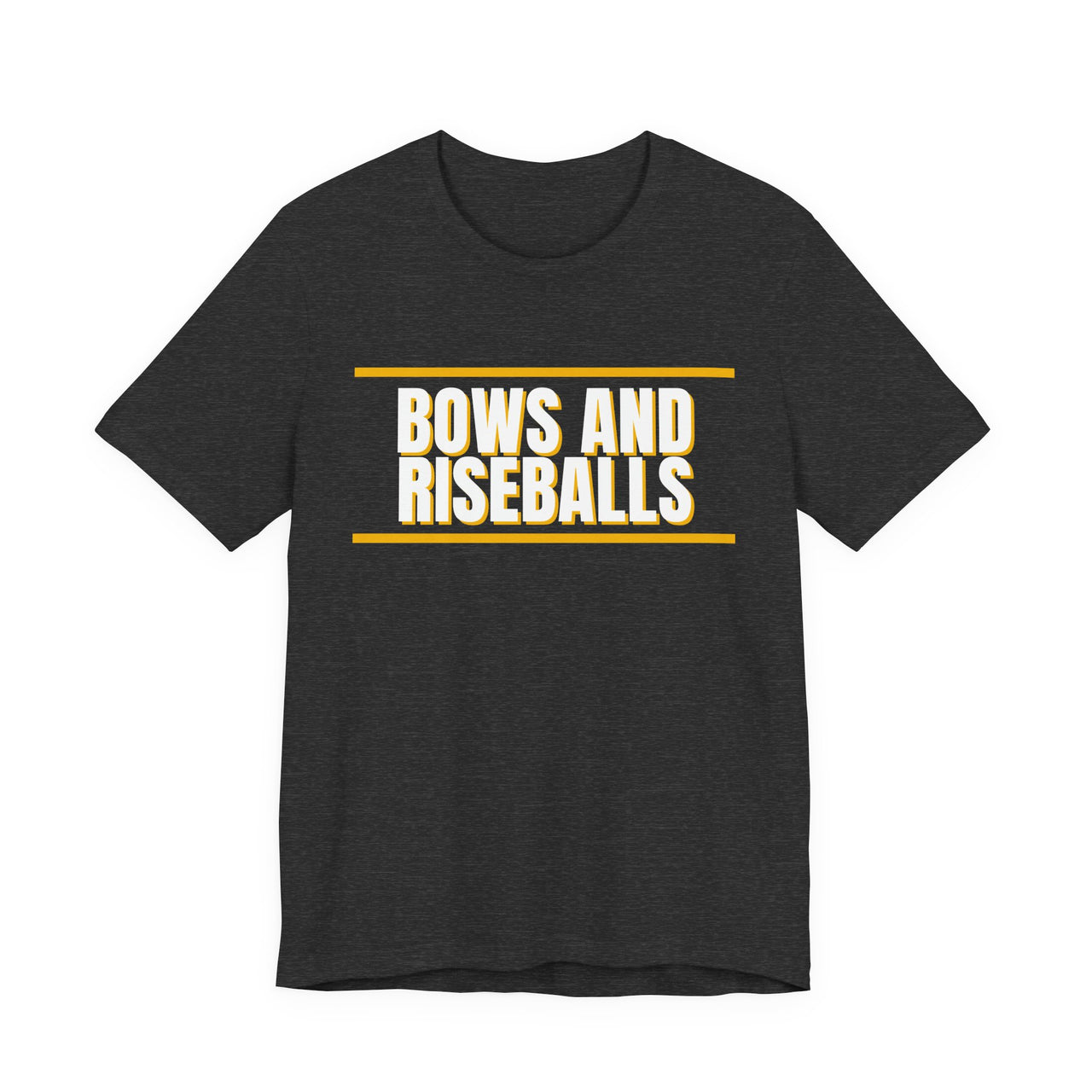 Bows And Riseballs — Softball T-Shirt