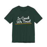 Thumbnail for In Coach We Trust — Football T-Shirt