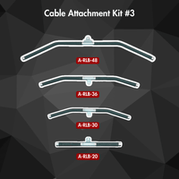 Thumbnail for Rotating Lat Bar Kit - Cable Attachment Kit #3 - Muscle D Fitness - Cable Attachment Storage Attachment set Single Double Hand Grips Lat Bar
