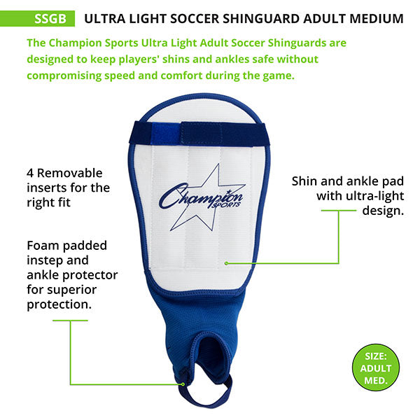 ULTRA-LIGHT SOCCER SHINGUARD