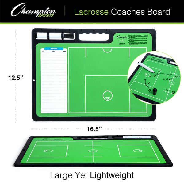 Extra-Large Lacrosse Coaches Board