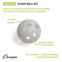 Thumbnail for Scoop Ball Game Set