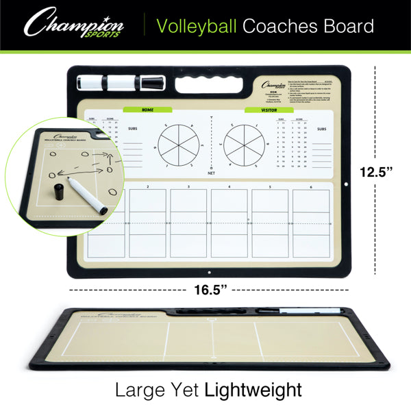 Extra-Large Volleyball Coaches Board