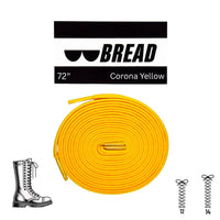 Thumbnail for Bread No-Tie Elastic Shoelaces – Corona Yellow
