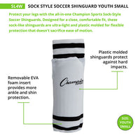 Thumbnail for SOCK STYLE YOUTH SHIN GUARDS