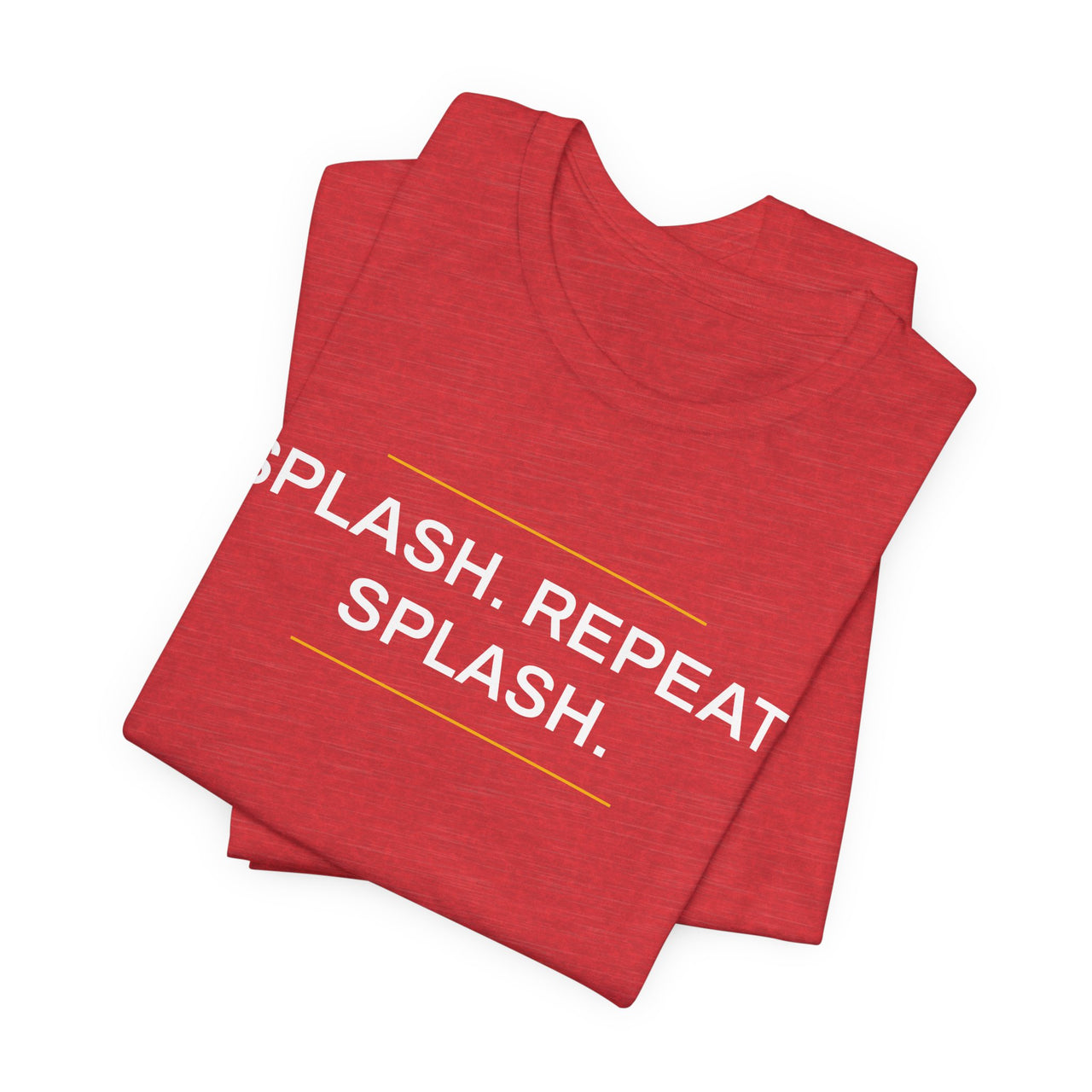 Splash. Repeat. Splash. — Basketball T-Shirt