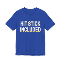 Thumbnail for Hit Stick Included — Football T-Shirt