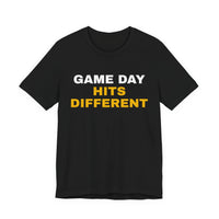 Thumbnail for Game Day Hits Different — Football T-Shirt