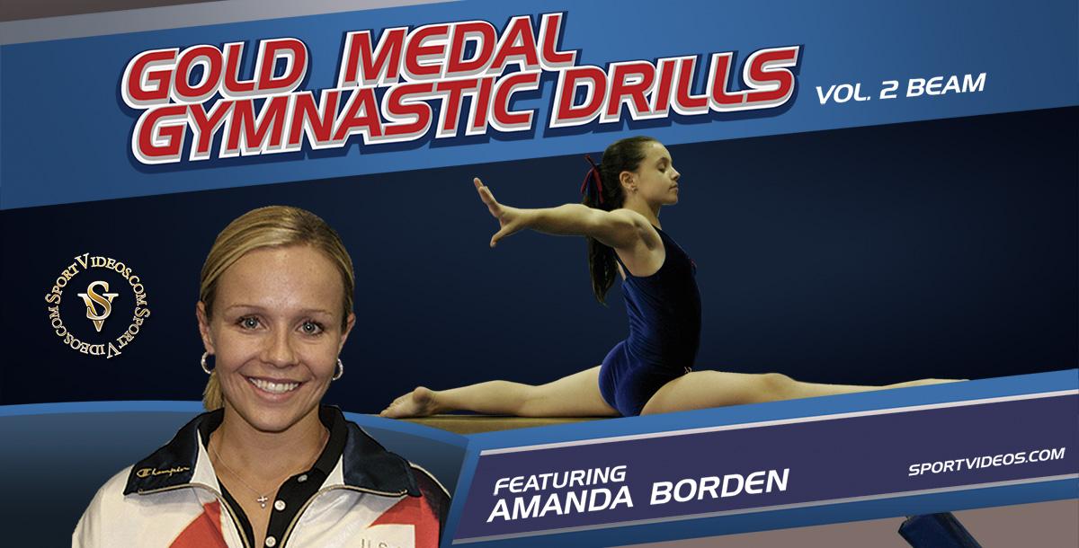 Gold Medal Gymnastics Drills Beam featuring Coach Amanda Borden