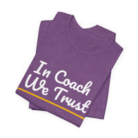 Thumbnail for In Coach We Trust — Football T-Shirt