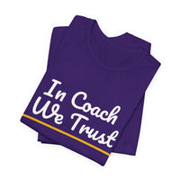 Thumbnail for In Coach We Trust — Football T-Shirt