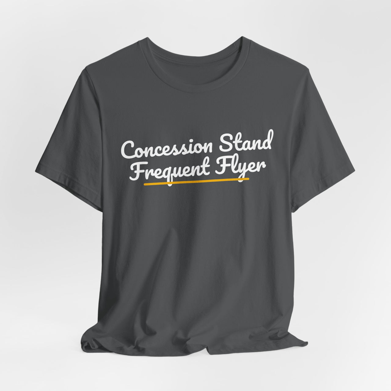 Concession Stand Frequent Flyer — Football T-Shirt