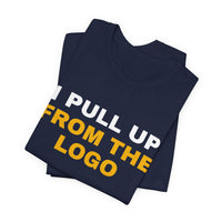 Thumbnail for I Pull Up From The Logo — Basketball T-Shirt