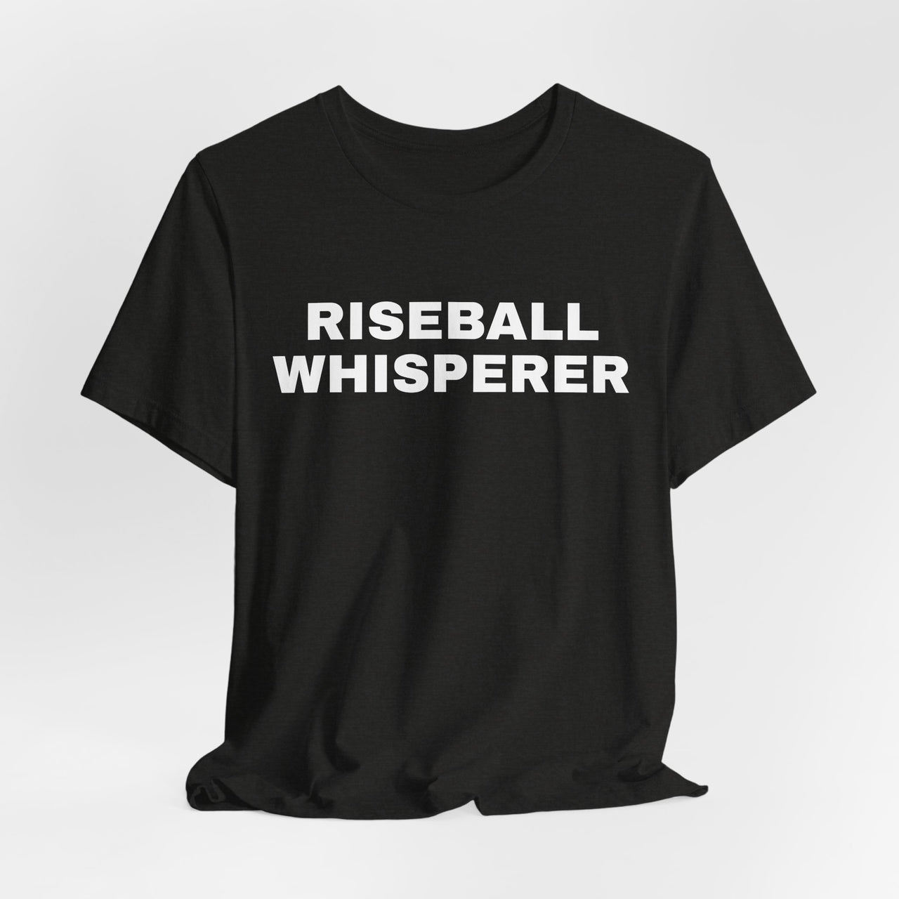 Riseball Whisperer — Softball T-Shirt
