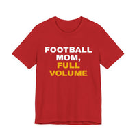 Thumbnail for Football Mom, Full Volume — Football T-Shirt
