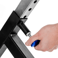 Thumbnail for BC Strength 45-Degree Hyper, posterior chain hyperextension machine for glute training