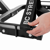 Thumbnail for BC Strength 45-Degree Hyper, posterior chain hyperextension machine for glute training